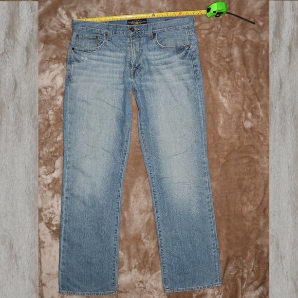 Lucky Brand 36 Vintage Straight Blue 